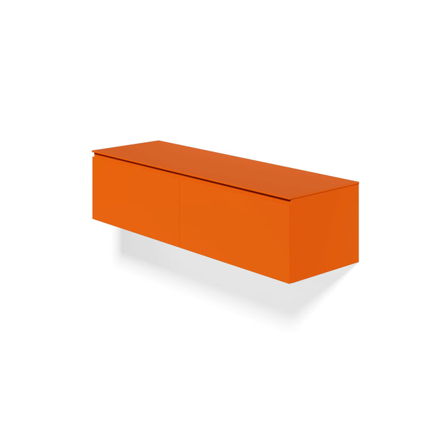 designer sideboard orange